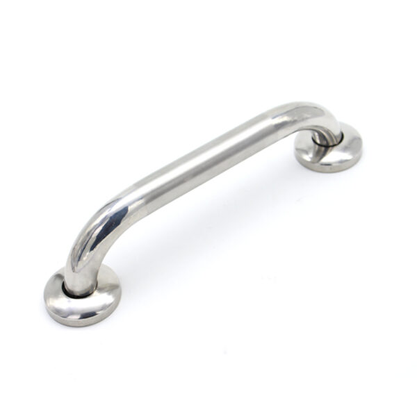 N062 Safety Grab Bar | 25cm x 30cm L-Shaped Anti-Slip Stainless Steel Support Rail