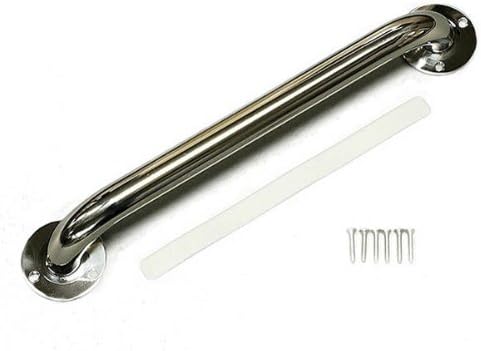 N062 Safety Grab Bar | 25cm x 30cm L-Shaped Anti-Slip Stainless Steel Support Rail