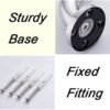 N062 Safety Grab Bar | 25cm x 30cm L-Shaped Anti-Slip Stainless Steel Support Rail