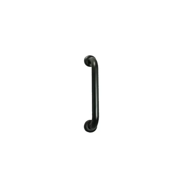 N062B – ( Grab Bar 25cm x 30cm ) N062B Safety Grab Bar | 25cm x 30cm L-Shaped Matte Black Stainless Steel Support Rail