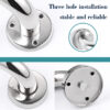 N063 Safety Grab Bar | 25cm x 40cm L-Shaped Anti-Slip Stainless Steel Support Rail