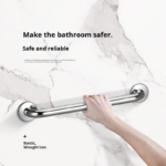 N153 Safety Grab Bar | 50cm Straight Anti-Slip Stainless Steel Bathroom Support Rail