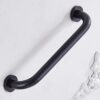 N153B Safety Grab Bar | 50cm Straight Matte Black Stainless Steel Bathroom Support Rail