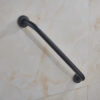 N153B Safety Grab Bar | 50cm Straight Matte Black Stainless Steel Bathroom Support Rail