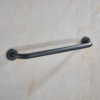 N153B Safety Grab Bar | 50cm Straight Matte Black Stainless Steel Bathroom Support Rail