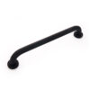 N153B Safety Grab Bar | 50cm Straight Matte Black Stainless Steel Bathroom Support Rail
