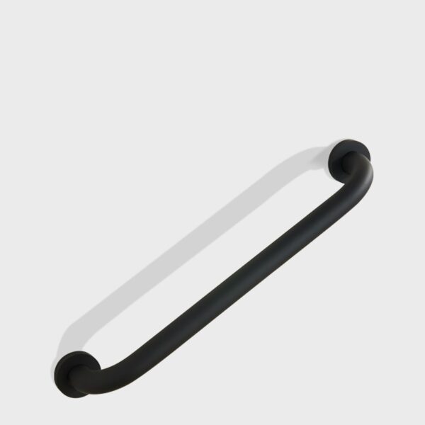 N153B Safety Grab Bar | 50cm Straight Matte Black Stainless Steel Bathroom Support Rail