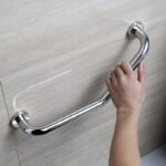 N176 – ( Hand Rail – 60cm ) 10 Safety Hand Rail | 60cm Stainless Steel Anti-Slip Bathroom Grab Bar