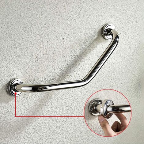 N176 – ( Hand Rail – 60cm ) 6 Safety Hand Rail | 60cm Stainless Steel Anti-Slip Bathroom Grab Bar