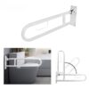 N290 Heavy-Duty Multi-Functional Grab Bar | 75cm Stainless Steel Bathroom Safety Rail with Integrated Tissue Holder Hook