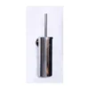 Premium Concealed Toilet Brush | Mirror-Finish Wall-Mounted Extended Canister Set