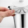 Premium Concealed Toilet Brush | Mirror-Finish Wall-Mounted Extended Canister Set