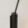 Tissue Holder Stand | 2-in-1 Freestanding Station with Concealed Toilet Brush – Matte Black