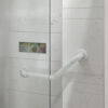 N322 – Heavy duty V- shaped handrail (BDIA 35MM, ABS+SS) 4 N322 Heavy-Duty V-Shaped Safety Handrail | 35mm Diameter ABS & Stainless Steel Angled Corner Grab Bar