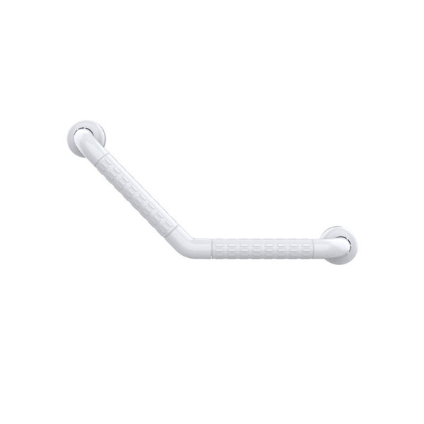 N322 – Heavy duty V- shaped handrail (BDIA 35MM, ABS+SS) 7 N322 Heavy-Duty V-Shaped Safety Handrail | 35mm Diameter ABS & Stainless Steel Angled Corner Grab Bar