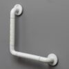 N323 – Heavy duty L-Shaped handrail (DIA -35MM,ABS+SS) 2 N323 Heavy-Duty L-Shaped Safety Handrail | 35mm Diameter ABS & Stainless Steel Corner Grab Bar
