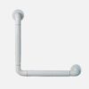 N323 – Heavy duty L-Shaped handrail (DIA -35MM,ABS+SS) 3 N323 Heavy-Duty L-Shaped Safety Handrail | 35mm Diameter ABS & Stainless Steel Corner Grab Bar