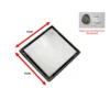 N330MATT – Floor Drain (Non return valve) 15 -15CM- Matt Floor Drain | 15cm x 15cm Square Matte Stainless Steel Drain with Anti-Backflow Non-Return Valve
