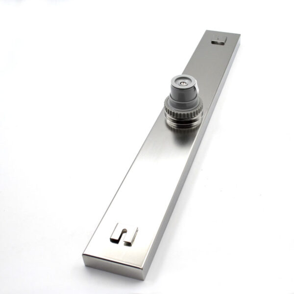 Premium Linear Floor Drain | 50cm x 8cm Mirror Polished SUS 304 Stainless Steel Drainage Channel