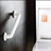 N370 Heavy-Duty Safety Handrail | 48cm Stainless Steel Bathroom Grab Bar with 35mm Oversized Non-Slip Grip