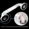 N370 Heavy-Duty Safety Handrail | 48cm Stainless Steel Bathroom Grab Bar with 35mm Oversized Non-Slip Grip
