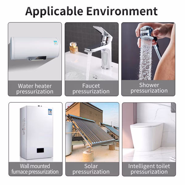 A018 – ( Luxury Home Booster Water Pump – 2800RMin ) 10 Intelligent Permanent Magnet DC Booster Pump | Luxury Home Water Booster Pump (24V, 100W, DN15 Caliber)