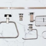 Premium 6-Piece Bathroom Accessory Set | Heavy-Duty SS304 Polished Chrome Hardware Kit with Slim Square Bases