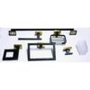 Premium 6-Piece Bathroom Accessory Set | Heavy-Duty SS304 Square-Profile Hardware Kit in Matte Black & Brushed Gold