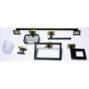 Premium 6-Piece Bathroom Accessory Set | Heavy-Duty SS304 Square-Profile Hardware Kit in Matte Black & Brushed Gold