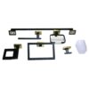 Premium 6-Piece Bathroom Accessory Set | Heavy-Duty SS304 Square-Profile Hardware Kit in Matte Black & Brushed Gold