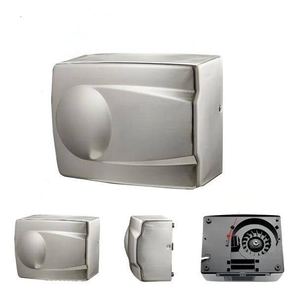 N230 – WS-S130 (Auto Hand Dryer ) 5 WS-S130 Premium Automatic Hand Dryer | 1500W Brushed Metallic Stainless-Look Commercial Electric Hand Dryer