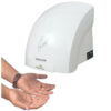 N320 – Hand dryer – ABS White plastic low noise (220V) 13 Automatic Hand Dryer | 220V Low-Noise ABS White Plastic Electric Commercial Restroom Hand Dryer