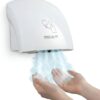 N320 – Hand dryer – ABS White plastic low noise (220V) 3 Automatic Hand Dryer | 220V Low-Noise ABS White Plastic Electric Commercial Restroom Hand Dryer