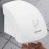 N320 – Hand dryer – ABS White plastic low noise (220V) 4 Automatic Hand Dryer | 220V Low-Noise ABS White Plastic Electric Commercial Restroom Hand Dryer