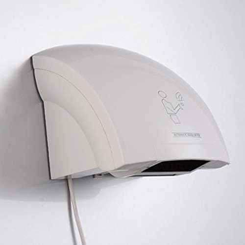 N320 – Hand dryer – ABS White plastic low noise (220V) 5 Automatic Hand Dryer | 220V Low-Noise ABS White Plastic Electric Commercial Restroom Hand Dryer