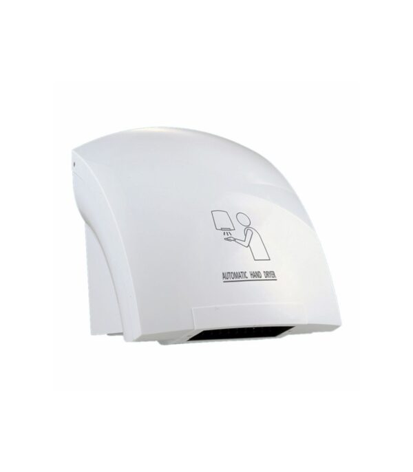 N320 – Hand dryer – ABS White plastic low noise (220V) 6 Automatic Hand Dryer | 220V Low-Noise ABS White Plastic Electric Commercial Restroom Hand Dryer