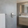 Premium Wall-Mounted ABS Single Hook | Chrome-Plated Plastic Robe & Towel Hanger with Capsule Base Plate