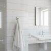 Premium Wall-Mounted ABS Single Hook | Chrome-Plated Plastic Robe & Towel Hanger with Capsule Base Plate