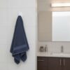 Premium Wall-Mounted ABS Single Hook | Durable White Plastic Robe & Towel Hanger with Capsule Base Plate
