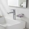 Premium Wall-Mounted ABS Soap Dish | Chrome-Plated Plastic Self-Draining Soap Holder with Curved Ventilation Slots
