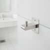 N099 SLIM – Slim-square Base(ss304) Heavy Duty Hook 4 SLIM Premium Wall-Mounted SS304 Heavy-Duty Hook | Mirror-Polished Slim-Square Base Single Robe & Coat Hanger with Solid Upright Retention Peg