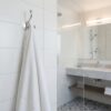 N132 – ( W94 – Double Hook with a Butterfly Plate ) 3 Premium Wall-Mounted Four-Lobe Plate Double Hook | Mirror-Polished Chrome Dual Robe & Towel Hanger with Decorative Butterfly-Wing Base