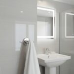 Premium Wall-Mounted Heavy Duty Yoke Hook | Mirror-Polished Chrome T-Bar Dual Robe & Towel Hanger with Circular Flange Base