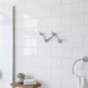 N248 – High Density 4 Nob Adjustable Hook 3 Premium Wall-Mounted High-Density Adjustable Hook Rail | Flexible 4-Knob Folding Towel & Coat Hanger with Satin Silver Finish