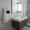 N248 – High Density 4 Nob Adjustable Hook 6 Premium Wall-Mounted High-Density Adjustable Hook Rail | Flexible 4-Knob Folding Towel & Coat Hanger with Satin Silver Finish