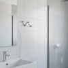 N248 – High Density 4 Nob Adjustable Hook 7 Premium Wall-Mounted High-Density Adjustable Hook Rail | Flexible 4-Knob Folding Towel & Coat Hanger with Satin Silver Finish