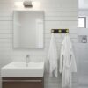 Luxury Wall-Mounted 3-Hook Rail | Matte Black & Champagne Gold Multi-Robe & Towel Hanger with Clover Decorative Accents