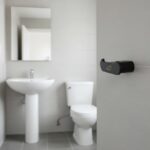 Premium Wall-Mounted Heavy-Duty Yoke Hook | Modern Gun Grey T-Bar Dual Robe & Towel Hanger with Sleek Oval-Profile Stem