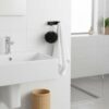 N354 – Premium Square Double Hook ( Concealed Screws ) – Black 5 Premium Wall-Mounted Square Double Hook | Minimalist Matte Black Dual Robe & Towel Hanger with Concealed Mounting System